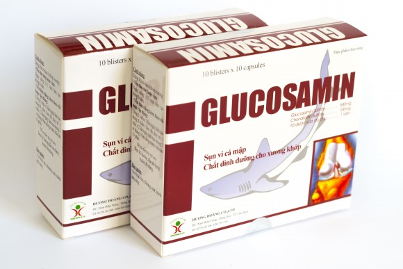 Капсулы глюкозамин хондроитин Glucosamin, 100 капсул из Вьетнама