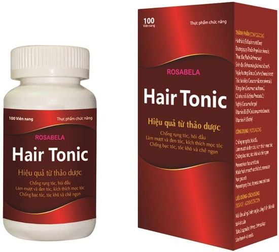 Препарат для борьбы с выпадением волос и облысением Hair Tonic, 100 капсул из Вьетнама